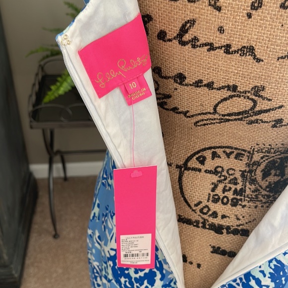 👗NWT👗 - Lilly Pulitzer Mila stretch shift turtley awesome size 10 - Picture 9 of 14